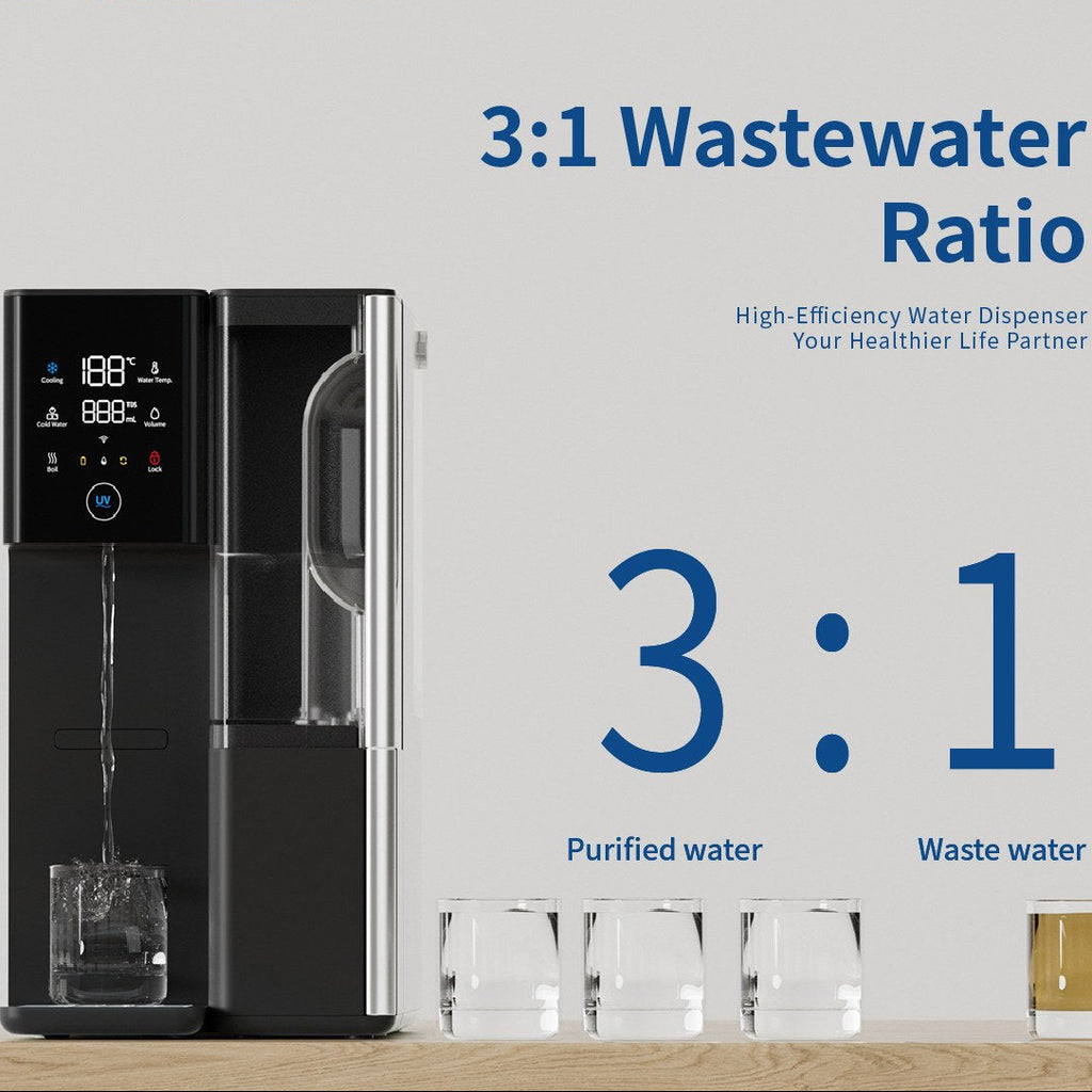 Aquazelo Flow Duo – Countertop Reverse Osmosis Hot & Cold Water Purifier