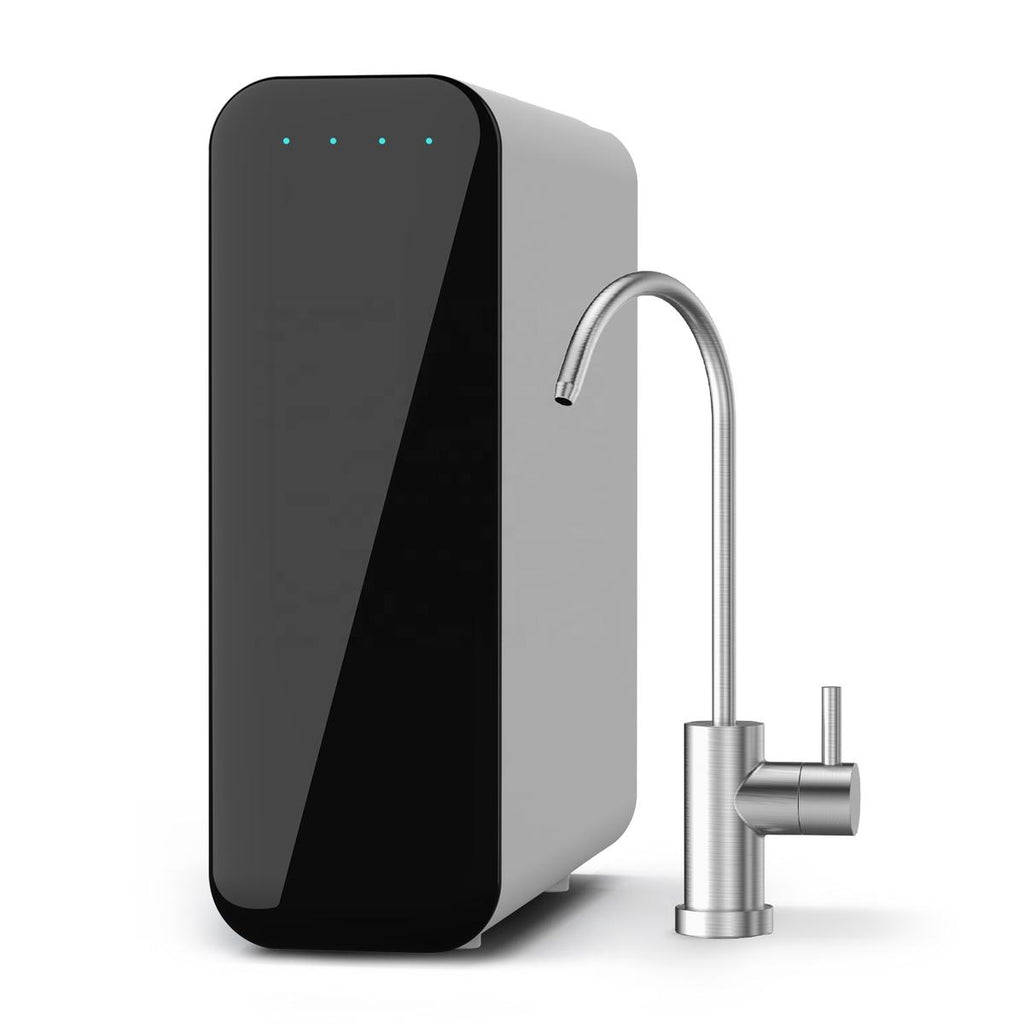 Aquazelo Stream Zero – 800 GPD Zero-Waste Under-Sink Water Filter with Smart Faucet